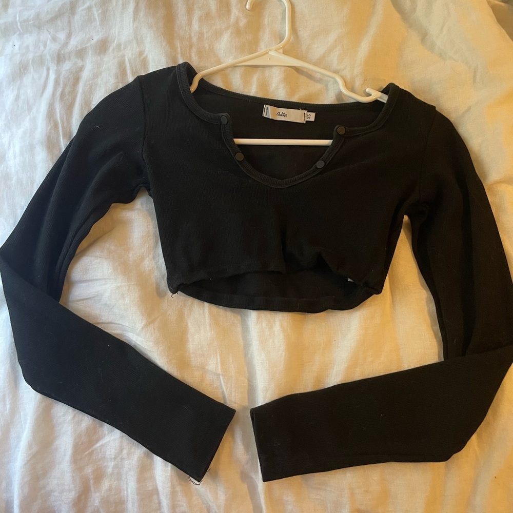 Adika Long sleeve Crop Top